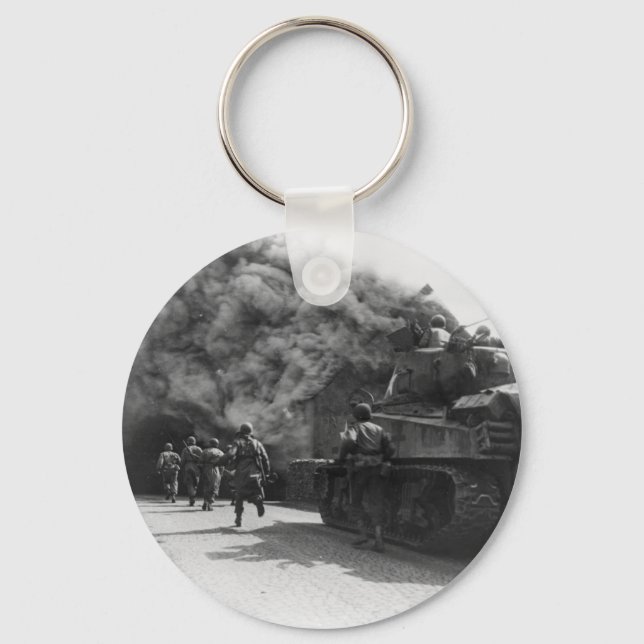 Llavero Soldados de la 55ª Infantería Armada Segunda Guerr (Anverso)