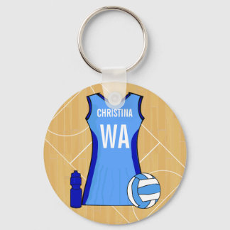 Llavero Solicitud exclusiva de Personalizado de Netball Pe