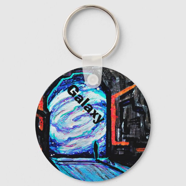 Llavero Solo con el abismo brillante (Anverso)