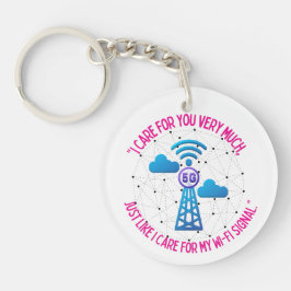 LLAVERO SOLO CUIDO POR MI SEÑAL WIFI