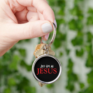 Llavero Solo Dame a Jesús Fe Cristiana
