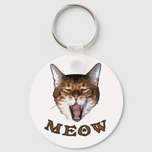 Llavero Solo di "Meow" (Anverso)