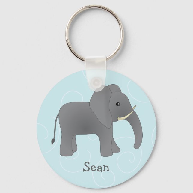Llavero Solo elefante (Anverso)