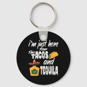 Llavero Solo estoy aquí por el Cine gracioso de Tacos y Te
