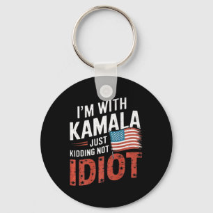 Llavero Solo Kidding, no idiota contra Kamala Harris Shirt