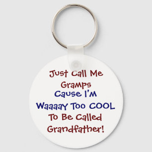 Llavero Sólo llámame Grmaps Guay Grandfather Keychain