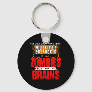 Llavero Sólo lo bueno de la esclerosis múltiple zombis 1