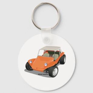 Llavero Sólo Manx Naranja