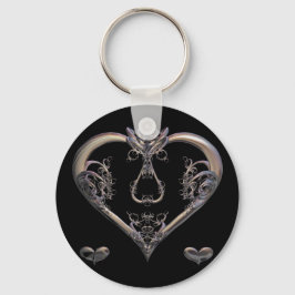 Llavero Solo para ti Anillo de teclas de botón