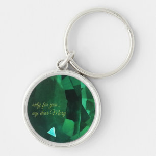 Llavero Sólo para ti Emerald Keychain