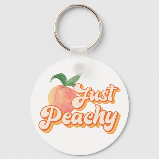 Llavero Sólo Peachy (Anverso)