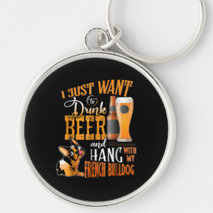 Llavero Solo Quiero Bebir Cerveza Y Colgar Con Mi Franquic