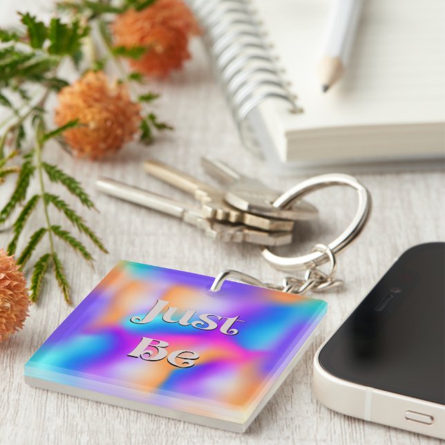 Llavero Solo sé keychain (Frente Derecha)