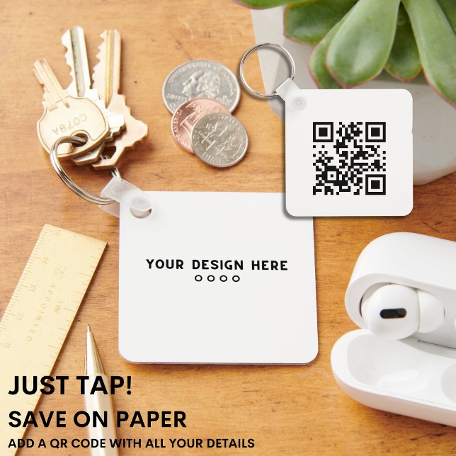Llavero SÓLO TAP | QR Code Business Card FINANCE SERVICES (Subido por el creador)