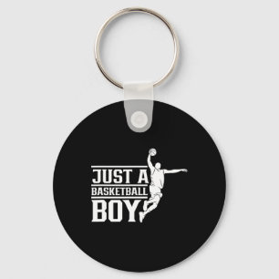 Llavero Solo un equipo de entrenador de Bysketbyll Boy