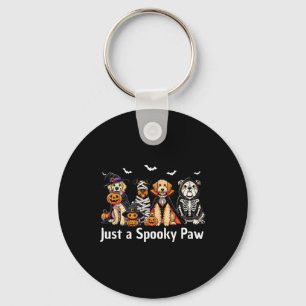 Llavero Solo un espeluznante perro de Halloween de Paw, am