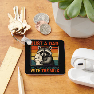 Llavero Solo Un Papá Que Siempre Regresó Con La Leche