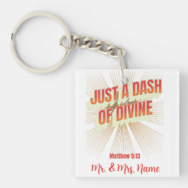 Llavero Sólo un puñado de divinos - MATTHEW 5:13