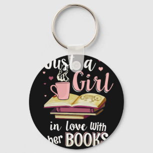 Llavero Sólo Una Chica Enamorada De Sus Libros