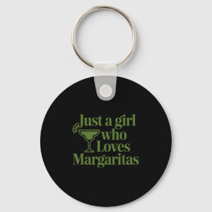 Llavero Solo Una Chica Que Ama Las Margaritas Divertidas V