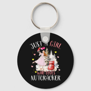 Llavero Solo una chica que ama los cascanueces Christmas B