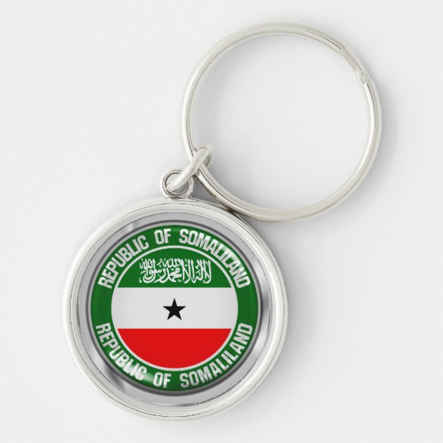 Llavero Somaliland Round Emblem (Frente)