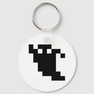 Llavero Sombra de fantasma de 8 bits