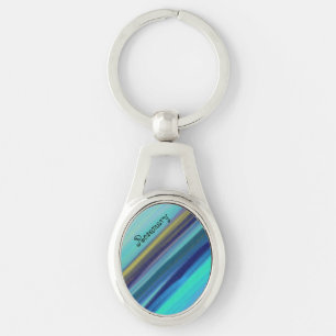 Llavero Sombras de mar profundo personalizadas con nombre