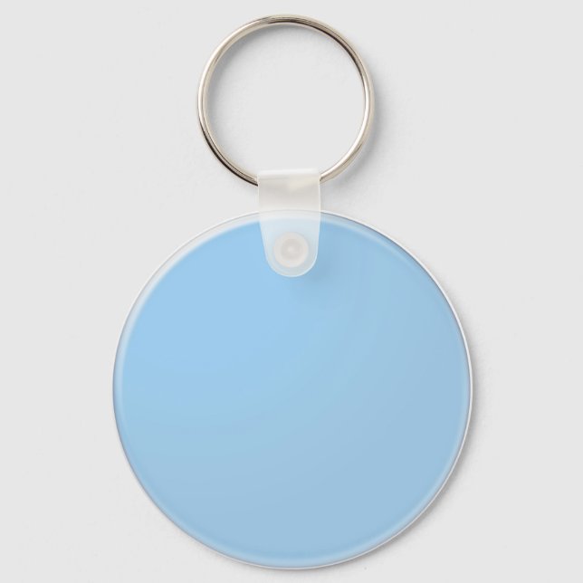 Llavero Sombras llanas: azul bebé (Anverso)