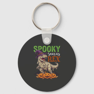 Llavero Sombrero de bruja de dinosaurio mummy Spooky Sauru