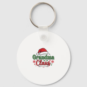 Llavero Sombrero de Navidad de Santa Claus Abuela