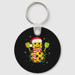 Llavero Sombrero de Santa Muñeco de Nieve Regalos para Xma