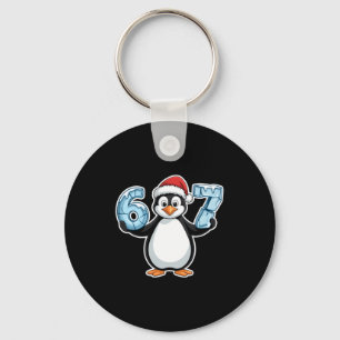 Llavero Sombrero de Santa Pingüino 67 Números Helados Navi
