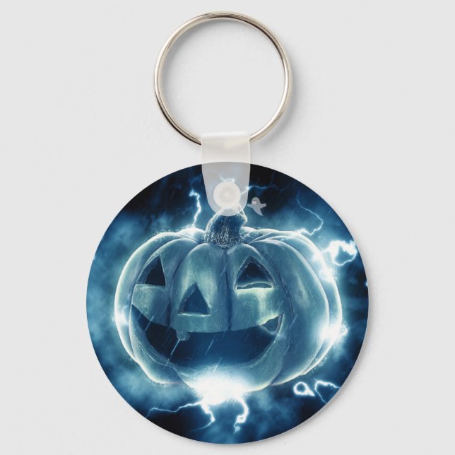 Llavero Sombrío Jack-o-Lantern (Anverso)