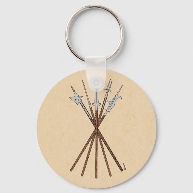 Llavero Some 16th Century Polearms (Anverso)