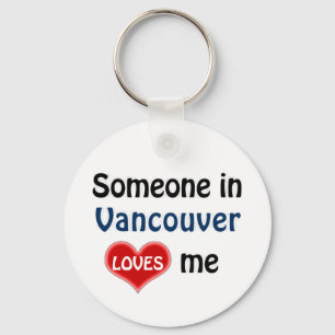 Llavero Someone in Vancouver loves me