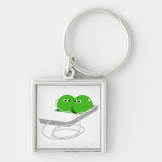 Llavero Somos Como Dos Peas En Un Pod