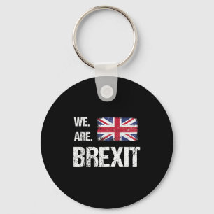 Llavero Somos el Brexit, bandera de Union Jack, deja la ci