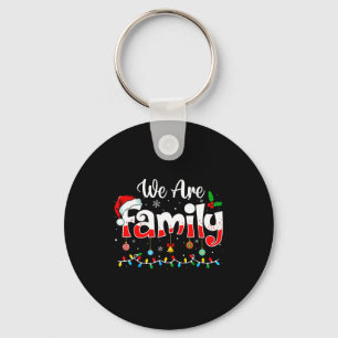 Llavero Somos Familia 2025 Pijama de Navidad Divertido a J