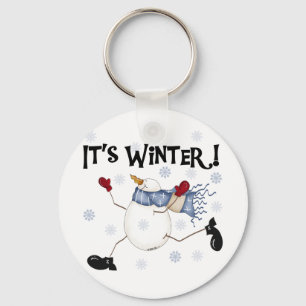 Llavero Son camisetas y regalos de invierno de Snowman