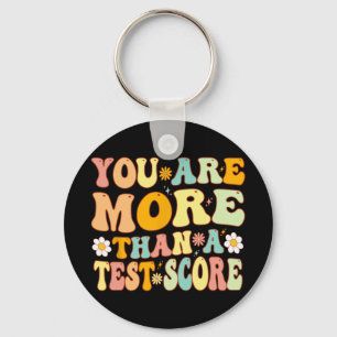 Llavero Son Más Que Un Test Puntuación Groovy Teacher Test