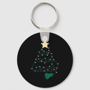 Llavero Sonografista árbol de Navidad ecografía Mfm Sonogr