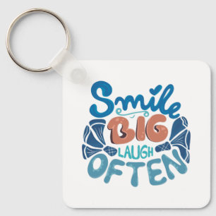 Llavero Sonreír Gran Risa A Menudo Keychain