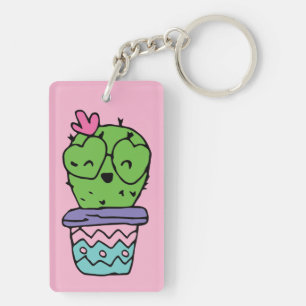 Llavero Sonriente Cactus Art Valentines Art Valentines Dra