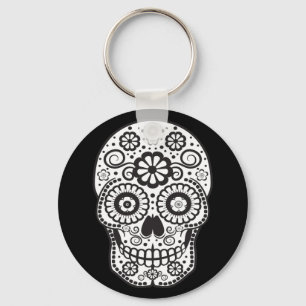 Llavero Sonriente Sugar Skull