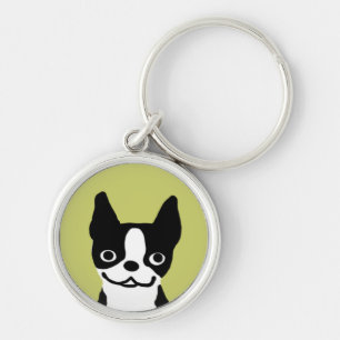 Llavero Sonrisa de Boston Terrier