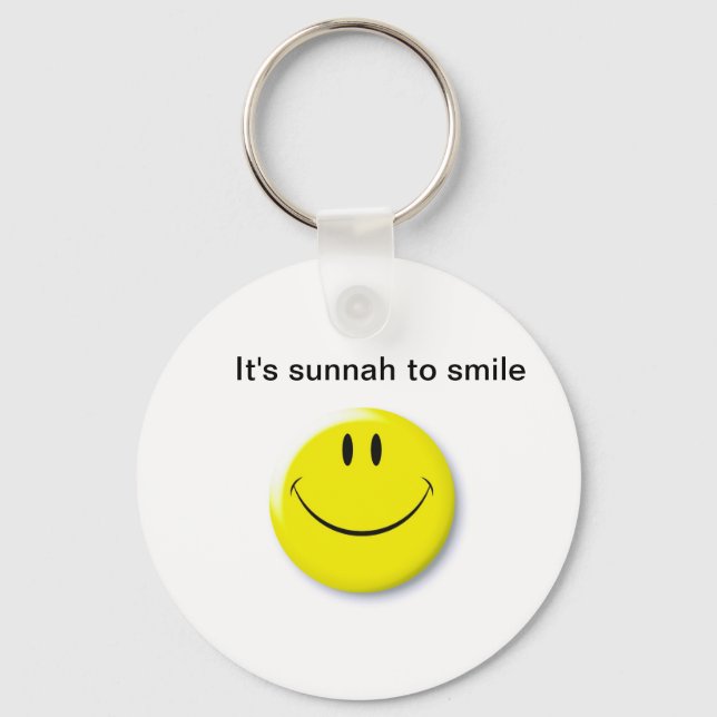 Llavero Sonrisa de Sunnah (Anverso)