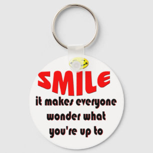 Llavero Sonrisa - haga que la gente se pregunta lo que su
