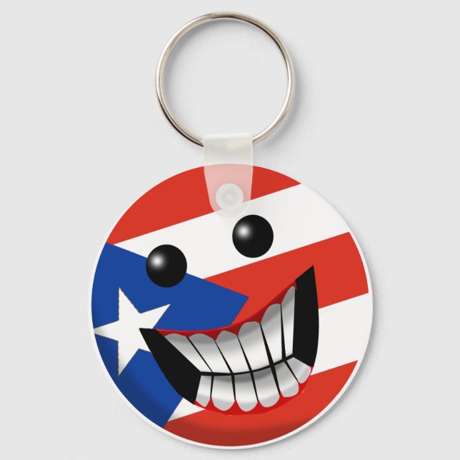 Llavero Sonrisa portorriqueña (Anverso)