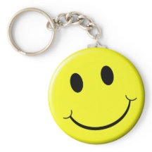 Sonrisa retro facial brillante amarilla